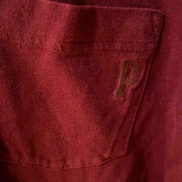 Burgundy long sleeve shirt - Picture 2 of 4